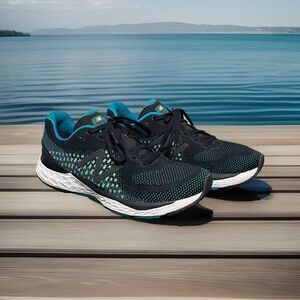 New Balance 880v10 Fresh Foam X M880F10 Men's Black/Teal Running Shoes Size 9D